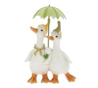Shudehill Giftware Posy Puddle Umbrella Ducks- Parte di una vasta collezione di adorabili anatre e ombrelli, oltre 6 disegni tra cui scegliere (coppia)