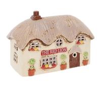 Shudehill Giftware Village Pottery Pub - Set di lumini da tè con corona, leone rosso e quercia reale (Red Lion Pub)