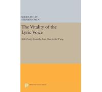 Shuen-fu Lin The Vitality of the Lyric Voice (Copertina rigida)