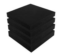 SHUESS Schiuma a cubo in schiuma, 4 inserti in schiuma per attrezzi, 300 x 300 x 50 mm, valigetta per attrezzi, valigetta per fotocamera, inserto per valigia, miniature, attrezzi