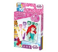 Shuffle Fun 4 in 1, Gioco di carte - Disney Princess
