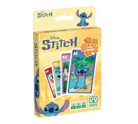 Shuffle - Gioco di carte 4 in 1 Stitch - 7 famiglie, battaglia, memo e azione - Gioco di carte Disney Lilo & Stitch per bambini, famiglia e amici - a partire da 4 anni, a partire da 2 giocatori