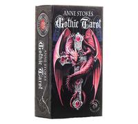 Heraclio Fournier Anne Stokes Gioco di carte dei tarocchi gotici Nero dai 12 ann