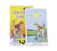 Shuffle Oracle Tarocchi Deck, 81-Card Portatile Psychological Divination Set per le letture intuitive, Mental Clarity, Self-Discovery, Spiritual Card Game for Insightful Practice, English Fortune