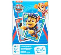 Shuffle Paw Patrol - Coppia di carte da gioco per cameriere vecchie, adatte per giocare a scatto, 1 mazzo, dai 3 anni in su