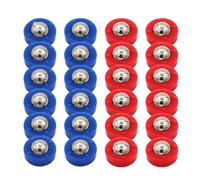 Shuffleboard Pucks Set, 24PCS Shuffle Board Rollers Set | Indoor Shuffleboard Giochi Dischi, Divertente Attrezzatura Da Tavolo Rulli, Accessori Curling