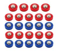 Shuffleboard-Pucks - set di ricambio per shuffleboard da 24 pezzi per curling | Puck per shuffleboard durevoli, facile da trasportare per giochi da tavolo, giochi in famiglia e