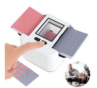 Shuffler automatico della carta, mescolatrice elettrica ricaricabile a basso rumore per 1-2 ponti, portatile facile da usare per la festa di viaggio