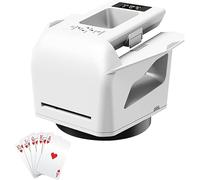 Shuffler automatico di carte e dealer con display OLED, controllo touch, pulsanti wireless, ricaricabile, per giochi di carte