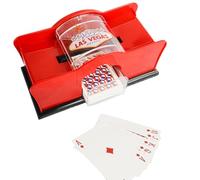 Shuffler Card - Shuffler Card E Macchina Per Rivenditori | Macchina Shuffling Di Carta | Shufflers Di Carte Per Blackjack Poker 2 Mazzi Gratuiti Di Carte Da Gioco Cards Facile Da Usare Missere Manuale