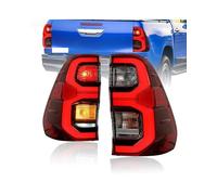 SHUGWA Auto Fanalino Per Hilux 2015-2020 2PCS Posteriori Coda A LED Per Corsa E Jogging Freno Reverse Indicatori Direzione Fanale Posteriore Montaggio LED Fanale Posteriore(Red)
