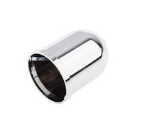 SHUGWA Coperture per trazione Barra sferica di Traino per Auto cromata Traino Proteggi Gancio di Traino Copri Tappo sferico Copri Tappo sferico Argento per Auto 50mm Copri Gancio Auto