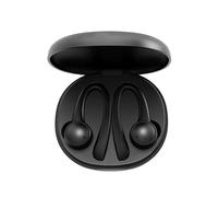 SHUGWA Cuffie Cancellazione Rumore Auricolare bluetooth Cuffie Sportive TWS bluetooth 5.0 Auricolari Gancio Per L'orecchio Auricolari Stereo Corsa Con Microfono Impermeabili Cuffie Bluetooth(Black)