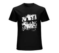 SHUI TI DU Killing Joke T Shirt Tomorrows World Band Logo Mens Black M