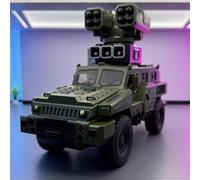 shuishuicui Modello di Auto All Terreno 1/50 in Lega, Modello Militare, Giocattolo a Pendolo, per ragazzi, Decorazione Ufficio, Collezione Memorial (Green)