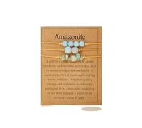 SHUIXIAYUE 3 pz/set braccialetto di pietra naturale ametista quarzo cristallo occhio di tigre perline braccialetto per le donne uomini energia guarigione Yogo gioielli regalo, Misura unica, Agata