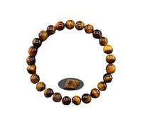 SHUIXIAYUE Braccialetti con perline in pietra naturale da 8 mm per donne e uomini portano ricchezza amore protezione energetica braccialetti perline di cristallo gioielli da meditazione, Misura unica