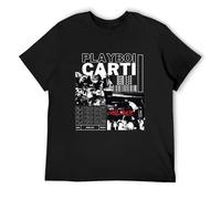 SHUIZILANG Playboi Carti T-Shirt Black M