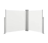 SHUJINGNCE Tenda da Sole Laterale Retrattile Crema 120x600 cm Prato e Giardino Dimensioni: 120 x (0-600) cm (A x L)
