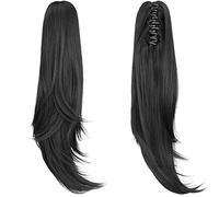 ShulaSHOP - Naturale e morbido: materiale: 100% fibra sintetica di alta qualità, resistente al calore, morbido e naturale come capelli veri.