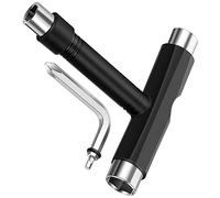 SHULLIN 2 Pezzi all in One Skate Tools Skateboard Strumento Skateboard Strumento Chiave Chiavi Chiavi Skateboard T Tool Accessory Skateboard T Attrezzi Strumenti Strumenti Strumenti con Vite Phillips
