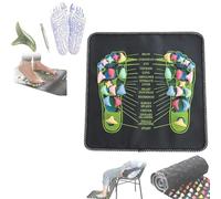 Shumeijian Feet Mat, Foot Pressure Point Mat, Foot Mat Massage, Foot Acupressure Massage Mat, Foot Circulation Massager, Ease Tiredness Of The Muscl(35 * 35cm)