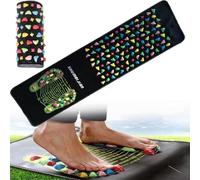 Shumeijian Feet Mat, Shumeijian Foot Massage Mat, Shumeijian Para Pies Alfombra, Acupressure Mat for Feet, Acupressure Foot Mat, Shu Mei Jian Massage, For Elderly, Students, Office Workers (70*35cm)
