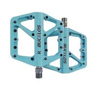 SHUMINZHANG Pedali MTB Pedali Bici MTB Cuscinetto sigillato Pedale Piatto for Bicicletta da Strada di Montagna Pedali con Piattaforma Pedali for Bicicletta Pedali Bici(Light Blue Pedal)