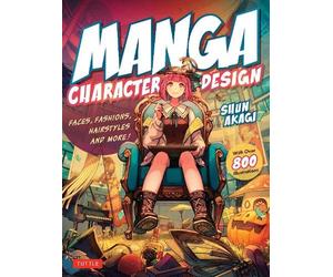 Shun Akagi Manga Character Design (Tascabile)