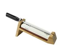 Shun DM0610 Classic - Sistema di affilatura per pietra per affilare, in legno, 23 cm