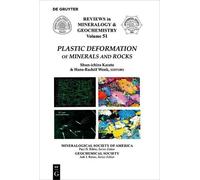 Shun-ichiro Karato Plastic Deformation of Minerals and Rocks (Tascabile)
