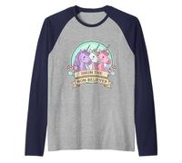 Shun The Non-Believer Funny Charlie Unicorn Sarcasmo Meme Maglia con Maniche Raglan