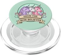 Shun The Non-Believer Funny Charlie Unicorn Sarcasmo Meme PopSockets PopGrip per MagSafe