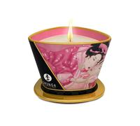 Shunga Libido Massage Candle Rose Petals 170ml