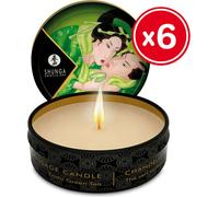 shunga Candela da massaggio zénitude/tè verde , . 0,03 l Cera