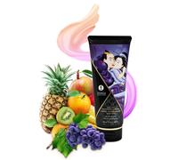 Shunga - Crema da Massaggio Baciabile Vegana Aromatizzata da 200 ml Commestibile