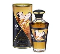 SHUNGA - OLIO DA MASSAGGIO CON EFFETTO CALORE SAPORE CARAMELLO 100 ML