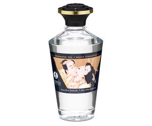 Shunga Olio da massaggio riscaldante afrodisiaco - Fetish alla vaniglia - 100 ml
