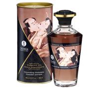 SHUNGA - OLIO DA MASSAGGIO CON EFFETTO CALORE GUSTO INTENSO DI CIOCCOLATO 100 ML