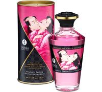 SHUNGA - OLIO DA MASSAGGIO EFFETTO CALORE SAPORE INTENSO DI LAMPONE 100 ML