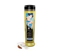 SHUNGA OLIO PER MESSAGGIO EROTICO SENSUALE AROMATIZZATO GUSTO AL COCCO 240 ML