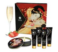 Shunga Geisha Secrets Collection Sparkling Strawberry Wine 5 pack