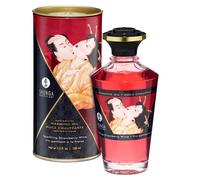 Shunga Shunga - Olio Riscaldante Afrodisiaco Vino alla Fragola 100 ml