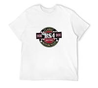 SHUOCAI BSA Classic Motorcycles Mens T Shirt T-Shirt White XXL