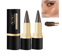 SHUOHONG 2 Pezzi Eyeliner Marrone Pen, Make Up Eyeliner Asciugatura Rapida, Water Resistant, Lunga Tenuta, Professional, Waterproof