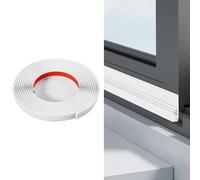 SHUOHONG 200cm Guarnizione Paraspifferi Porta Blindata, 2m Paraspifferi Sottoporta, Guarnizione Porta Blindata, per Evitare Entrata Dell'aria Fredda Rumore Polvere Woodlice (Bianco)