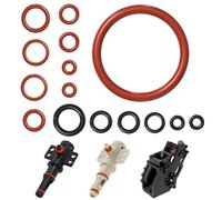 SHUOHONG 30 Pezzi Silicone Guarnizioni Caffè Ampiamente Compatibile O Ring, Rondelle Gomma Guarnizione Alta Temperatura Set Manutenzione, per Valvola Supporto, Gruppo Erogazione, Beccuccio Uscita