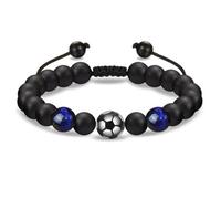 SHUOHONG Bracciale Ragazzo Calcio Regalo Gadget per Amanti del Calcio, Idee Regalo per Famiglie e Amici, Compleanno