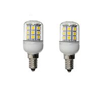 ShuoHui 2 lampadine LED E14, 5 W, 30 x 5050 SMD, luce bianca calda, 12 V a 24 V DC