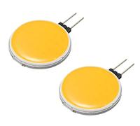 ShuoHui 2 lampadine LED G4 COB con attacco a perno 12 V bianco caldo 2700 K